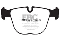 EBC 10+ BMW X5M 4.4 Twin Turbo Redstuff Rear Brake Pads - DP32008C
