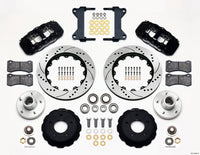 Wilwood AERO6 Front Hub Kit 14.00 Drilled Chevy C-10 60-87 CPP Drop Spindle - 140-13692-D