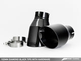 AWE Tuning Audi C7.5 A6 3.0T Touring Edition Exhaust - Quad Outlet Diamond Black Tips - 3015-43076