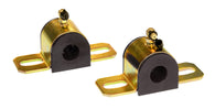 Prothane Universal 90 Deg Greasable Sway Bar Bushings - 3/4in - Type B Bracket - Black - 19-1205-BL