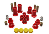 Energy Suspension 99-07 General Motors (Various) Red Front End Control Arm Bushing Set - 3.3190R
