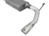 aFe Scorpion 2-1/2in Alum Steel Axle-Back Exhaust w/Polished Tip 07-18 Jeep Wrangler JK V6-3.6/3.8L - 49-08047-P