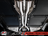 AWE Tuning 14-19 Chevy Corvette C7 Z06/ZR1 (w/o AFM) Track Edition Axle-Back Exhaust w/Black Tips - 3020-43081