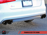 AWE Tuning Audi C7 / C7.5 S6 4.0T Track Edition Exhaust - Diamond Black Tips - 3020-43050