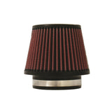 Injen High Performance Air Filter - 4.50 Black Filter 6.75 Base / 5 Tall / 5 Top - X-1018-BR