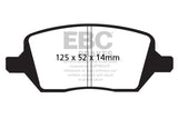 EBC 04-05 Buick Terraza 3.5 FWD Greenstuff Rear Brake Pads - DP61737