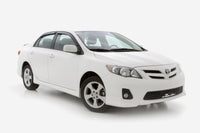 AVS 09-13 Toyota Corolla Ventvisor In-Channel Front & Rear Window Deflectors 4pc - Smoke - 194073