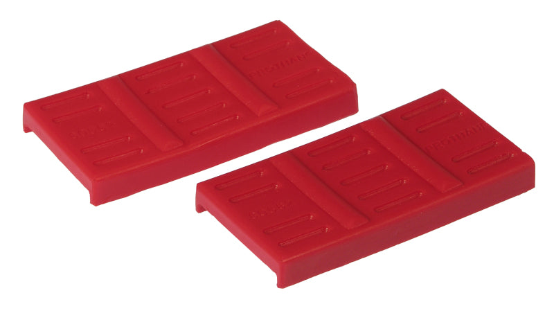 Prothane 67-69 Chevy Camaro/Firebird Upper Spring Pad (Mono) - Red - 7-1704