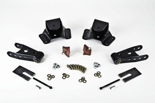 Belltech SHACKLE AND HANGER KIT 75-91 GM C30 CrewCab/Dually 4inch - 6750