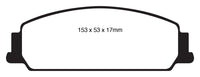 EBC 08-10 Pontiac G8 3.6 Redstuff Front Brake Pads - DP31833C