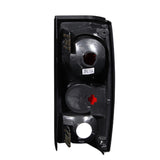 ANZO 1982-1994 Chevrolet S-10 Taillights Dark Smoke - 211163