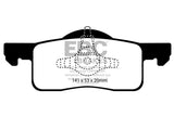 EBC 02-06 Ford Expedition 4.6 2WD Yellowstuff Rear Brake Pads - DP41652R