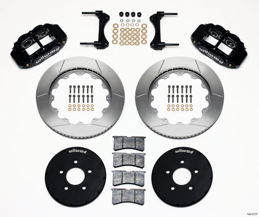 Wilwood Narrow Superlite 6R Front Hat Kit 14.00in 1994-2004 Mustang - 140-9117