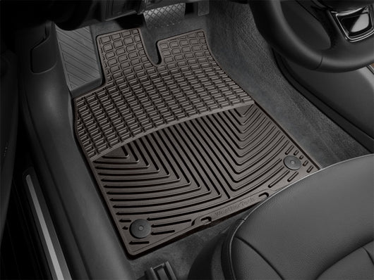 WeatherTech 2012+ Audi A6/S6 Front Rubber Mats - Cocoa - W300CO