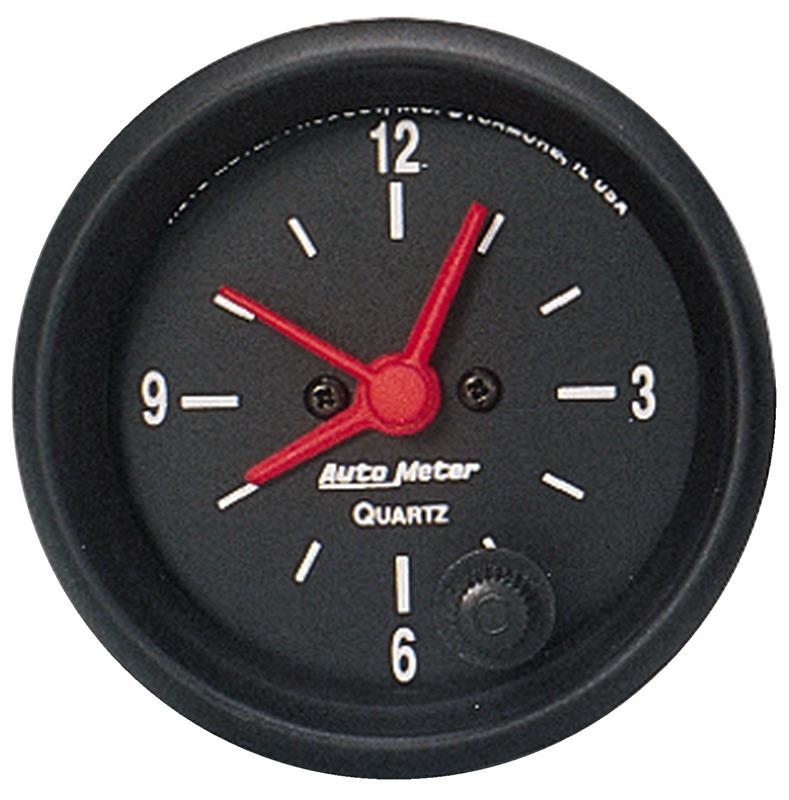 Autometer Z Series 52mm Electric Clock - 2632