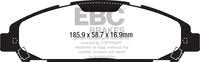 EBC 15+ Ford Mustang 2.3 Turbo Redstuff Front Brake Pads - DP33039C