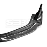 Seibon 14 Lexus IS250/350 F Sport FP-Style Carbon Fiber Front Lip - FL14LXIS-FP