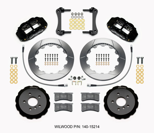 Wilwood Narrow Superlite 6R Front Hat Kit 12.88in 2014-2015 Mini Cooper w/Lines - 140-15214