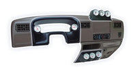 Autometer 99-03 Ford Super Duty 52mm Black Triple Dash Top Pod - 15016