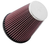 K&N Marine Round Tapered SS Flame Arrestor-3.75in Flg ID x 5.25in B OD x 3in T OD x 6in H - 59-2030