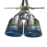Injen 17-18 Honda Civic Si 1.5L Turbo (Sedan Only) 3in Cat-Back Stainless Steel Exhaust - SES1581TT
