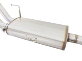 aFe MACHForce XP Exhaust 3in SS Dual Side Exit CB w/ Black Tips 2015 Ford F150 5.0L V8 CC/SB EC/LB - 49-43074-B