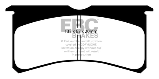 EBC Brakes Redstuff Ceramic Brake Pads - DP3037/2C