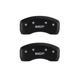 MGP 4 Caliper Covers Engraved Front & Rear MGP Red finish silver ch - 15202SMGPRD