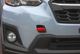 Perrin Tow Hook Kit - Front 13-18 Subaru Forester - Red - PSP-BDY-237RD