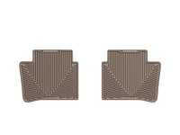 WeatherTech 07+ Nissan Versa Rear Rubber Mats - Tan - w215tn