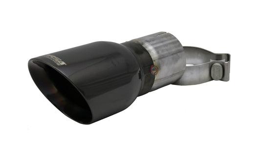 Corsa Single Universal 3.0in Inlet / 4.0in Outlet Black PVD Pro-Series Tip Kit - TK006BLK