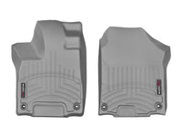 WeatherTech 2016+ Honda Pilot LX/EX/EL-L and Touring Front FloorLiner - Grey - 468391