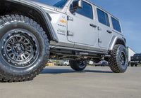 N-Fab RKR Rails 2018 Jeep Wrangler JL 4 Door Dab Length - Gloss Black - 1.75in - J184RKRS4