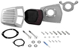 K&N Street Metal Intake System 01-16 Harley Davidson Shaker Silver H/D Softail/Dyna Fl - RK-3950S