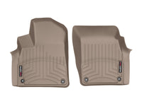 WeatherTech 2017+ Audi Q7 Front FloorLiner - Tan - 458871