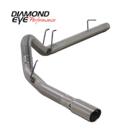 Diamond Eye KIT 4in DPF-BACK SGL SS 08-09 6 4L F250/F350 PCKGD BX46X14X14OD EL-PL 44inX13 5inX13 5in - K4360S