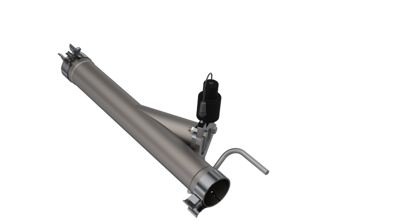 QTP 09-18 Ram 1500 3in 304SS Aggressor Cutout Mid Pipe - 520009