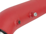 aFe BladeRunner 2.5in Red IC Tube Hot Side w/ Coupling & Clamp Kit 2016 GM Colorado/Canyon 2.8L - 46-20268-R