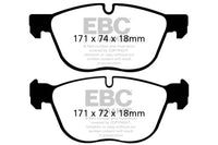 EBC 07-10 BMW X5 3.0 Greenstuff Front Brake Pads - DP61938