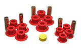 Energy Suspension Chevy Rear Leaf Spring Set - Red - 3.2141R