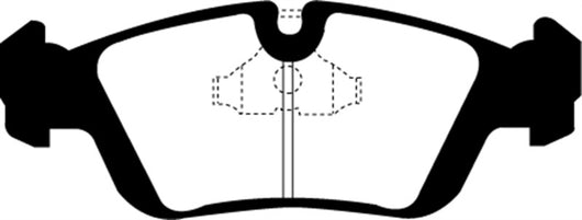 EBC 96-98 BMW Z3 1.9 Yellowstuff Front Brake Pads - DP4914R
