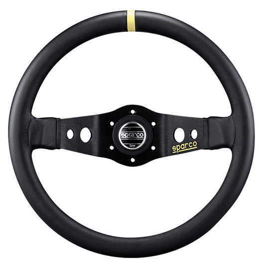 Sparco Strwhl 215 Leather Black - 015R215CLN