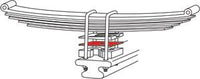 SPC Performance 4 in. Hd Support Plate (6) - 10798