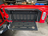 DV8 Jeep JL Tailgate Mounted Table (Trail Table) - Black - TTJL-01