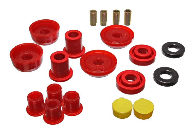 Energy Suspension 93-02 Camaro/Firebird/Trans Am Red Front End Control End Bushing Set - 3.3164R