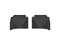 WeatherTech 08-13 Lexus LX570 Rear Rubber Mats - Black - W127