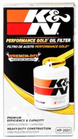 K&N Oil Filter OIL FILTER; AUTOMOTIVE - HP-2001