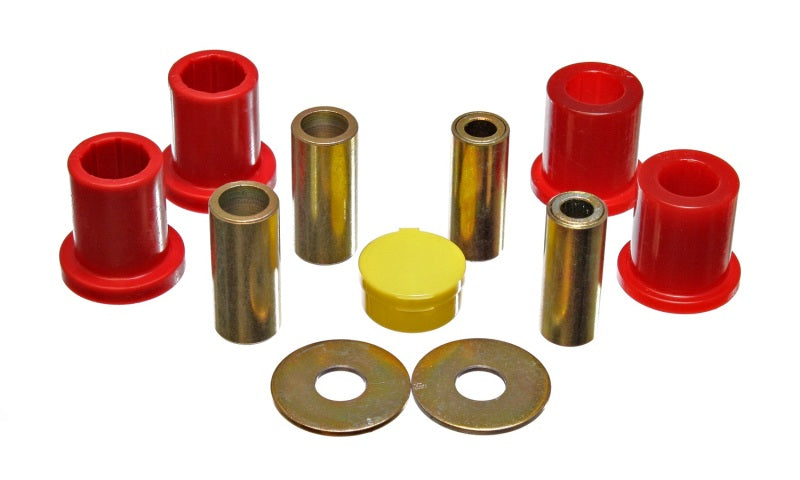 Energy Suspension 97-01 Ford Escort ZX2 Red Front End Control Arm Bushing Set - 4.3152R