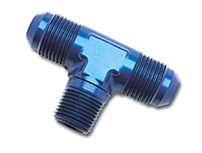 Russell Performance -6 AN to 3/8in NPT Flare to Pipe Tee Fitting - 660120