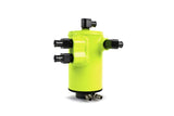Perrin 02-14 Subaru WRX / 04-19 STI with FMIC Air Oil Seperator - Neon Yellow - PSP-ENG-607NY